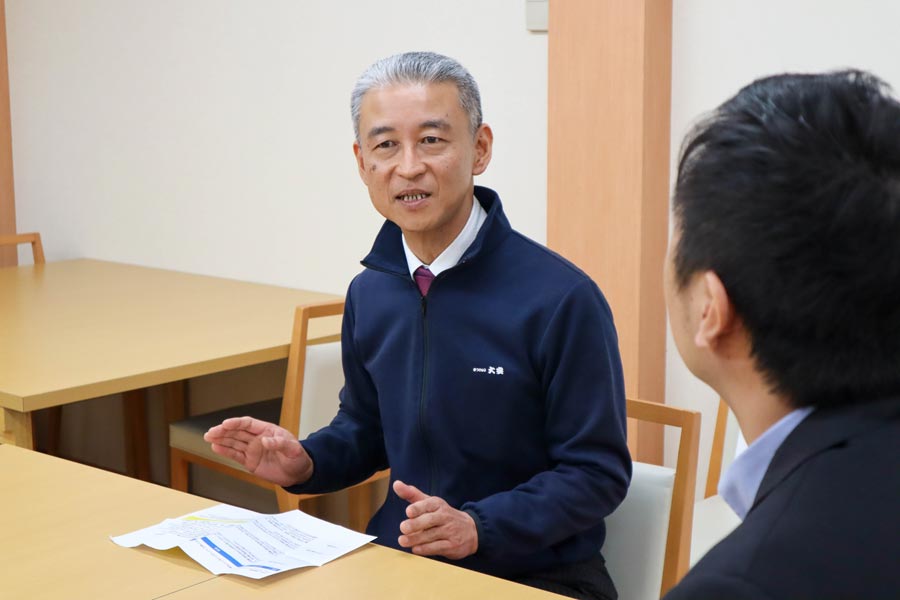大角社長